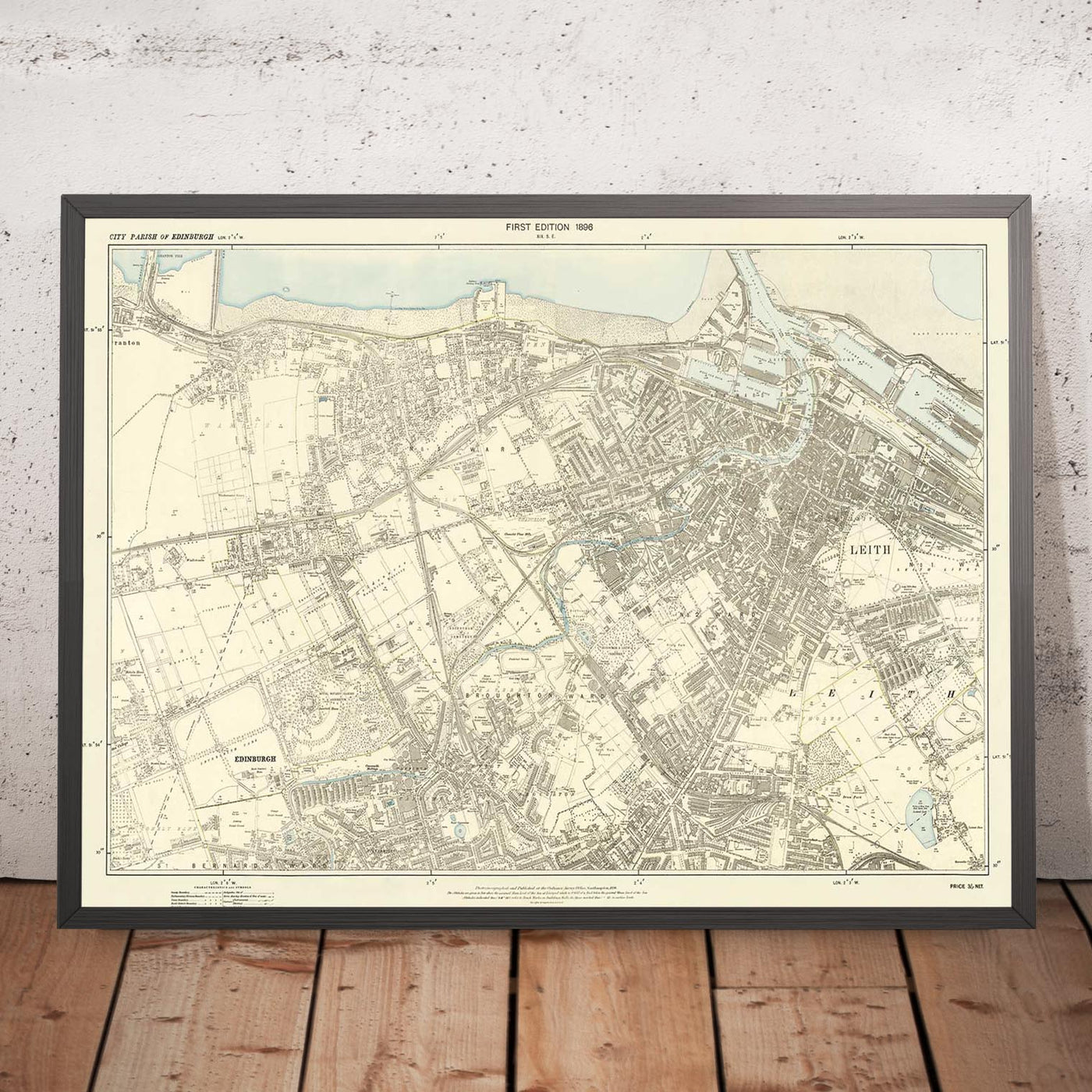 Personalised Old Map of Chelsea