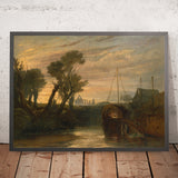 Abbaye de Newark par Turner, 1806 