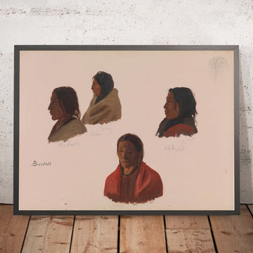 A framed image of 
