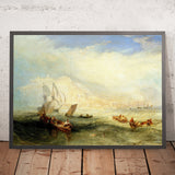 Pesca con línea, frente a Hastings, de Turner, 1835 