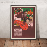Wilhelm Mozer Vintage Wine Poster by Ludwig Hohlwein, 1909