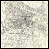 Mappa Antica Personalizzata di Middlesbrough 
