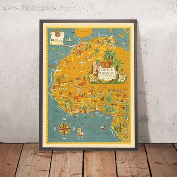 Mappa antica del Nord e dell&