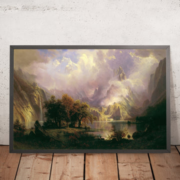 A framed image of 