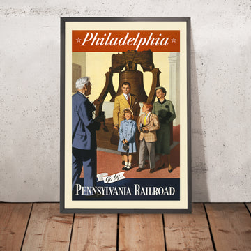 A framed image of 