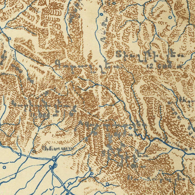 Ancienne carte de l'Arménie par Piperjian, 1923 : Yerevan, Trabzon, lac Sevan, mont Ararat, lac de Van 