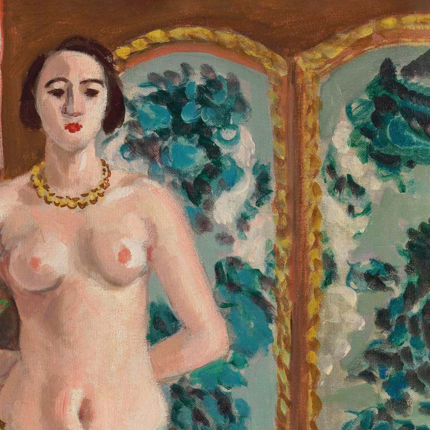 Odalisque, mains dans le dos (Odalisque, hands behind her back) par Henri Matisse, 1923 