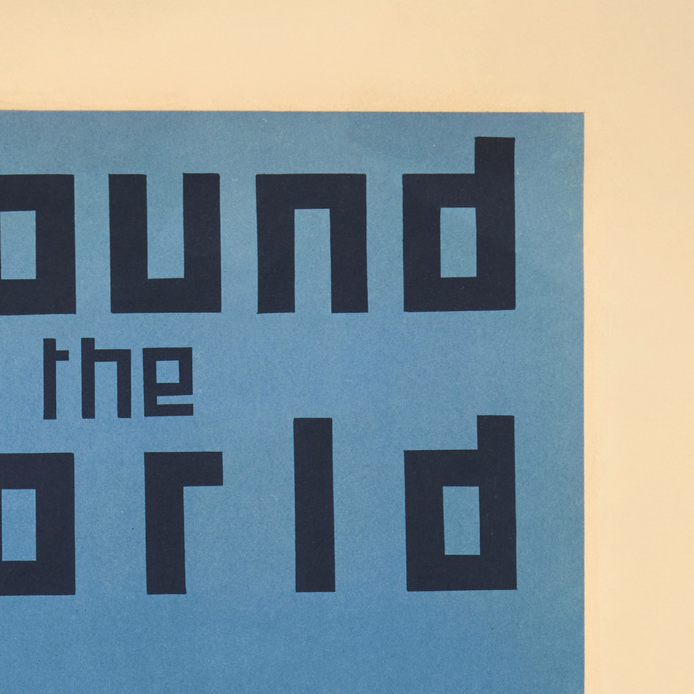 Around the World Travel Poster by George Hemming, 1932