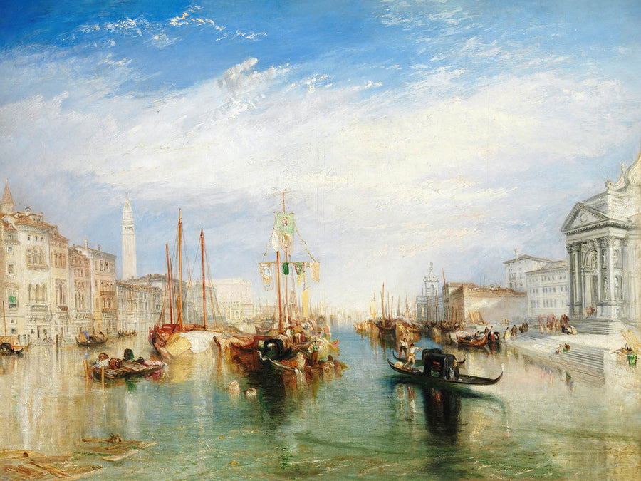 Venise, depuis le porche de la Madonna della Salute par Turner, 1835 