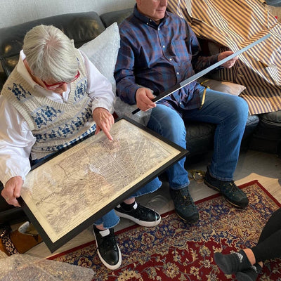 Personalised Old Map of Wembley