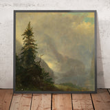 The Koenigsee, near Berchtesgeden, Bavaria by Frederic Edwin Church, 1868