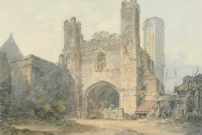 Das Tor des Heiligen Augustinus, Canterbury von Turner, 1793 