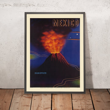 A framed image of 
