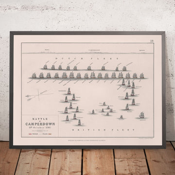 Battaglia di Camperdown di AK Johnston, 1797: Guerra rivoluzionaria francese, Batavia 