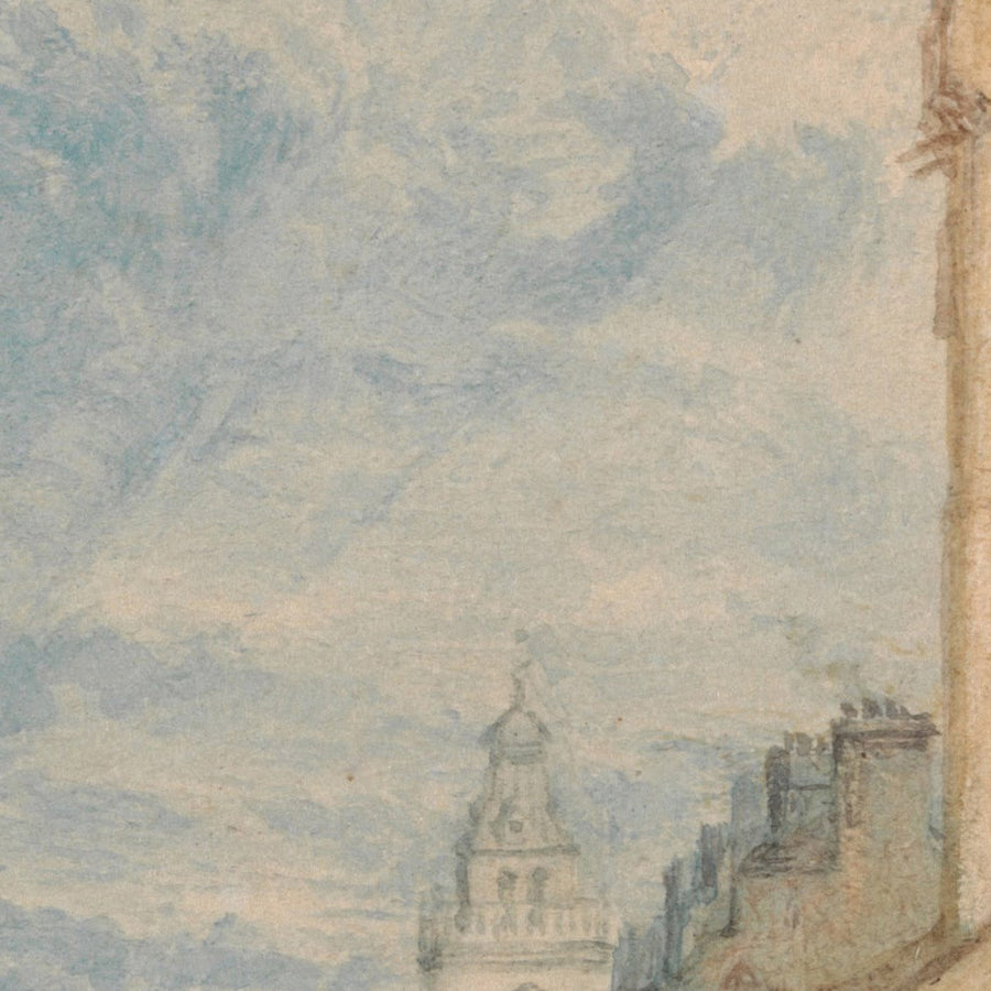 High Street, Edimburgo di Turner, 1818 