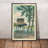 Santuario Shinto e Lago di Hasui Kawase, 1935 