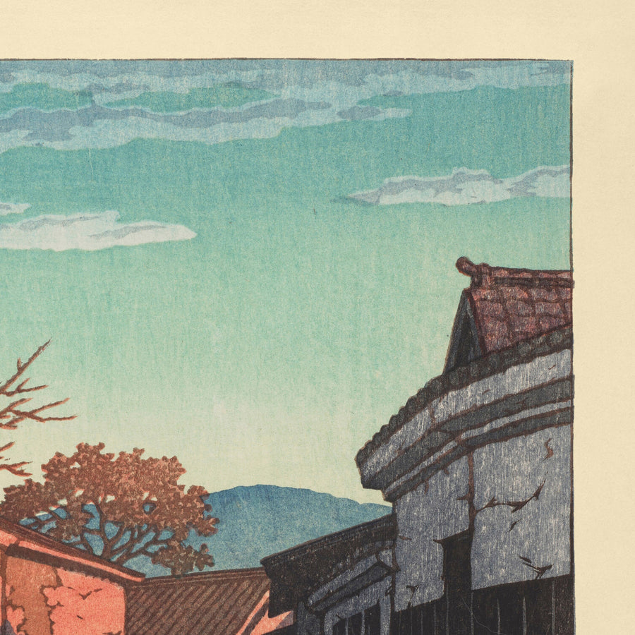 Wadahama in Kagawa Prefecture by Hasui Kawase 1935