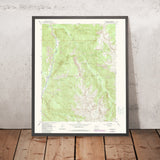 Old Map of Redstone, Colorado by USGS, 1960 – Crystal River, White River & Castle Creek
