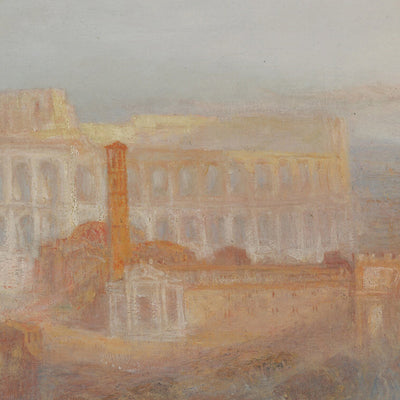 Roma moderna - Campo Vaccino de Turner, 1839 