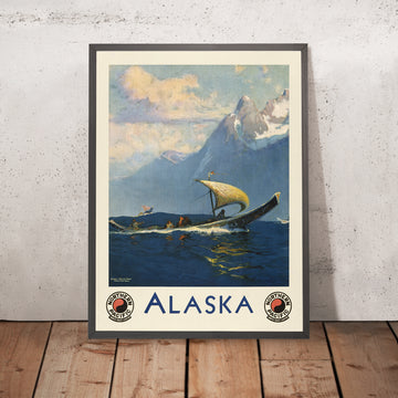 A framed image of 