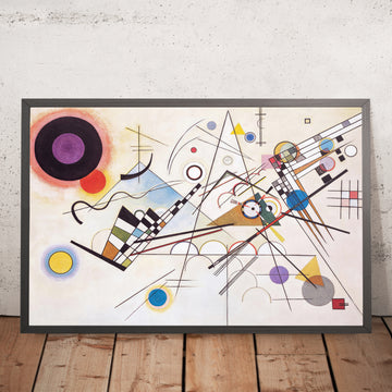 A framed image of 