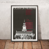 Affiche de voyage de Philadelphie : Fotografi Din Philadelphia par U.S. Information Agency, années 1980 