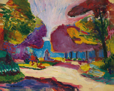 Jardin du Luxembourg, Paris von Henri Matisse, 1902 
