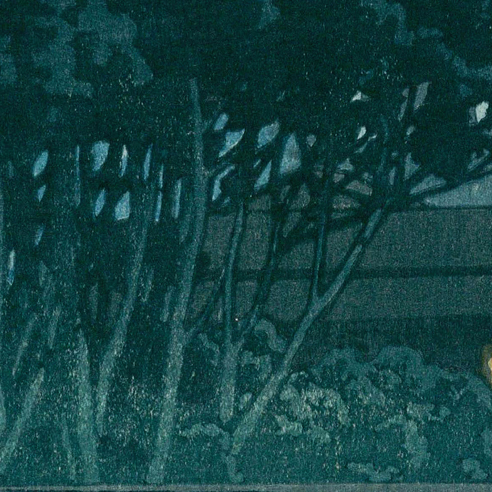 Puente Takinogawa de Hasui Kawase, 1935 