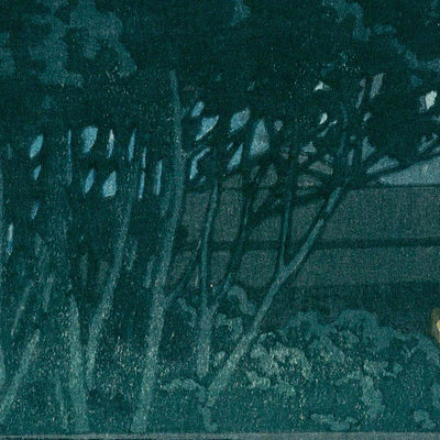 Puente Takinogawa de Hasui Kawase, 1935 
