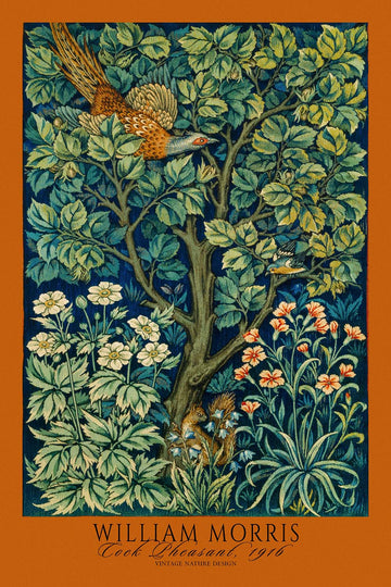 Fagiano maschio di William Morris, 1916 