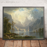 In the Sierras by Albert Bierstadt, 1868