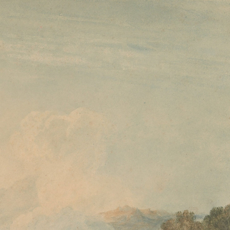 Lago di Ginevra e Monte Bianco di Turner, 1802 