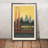 Chicago-Plakat: 44. Jahresausstellung von Künstlern aus Chicago und Umgebung von John Buczak, 1940 