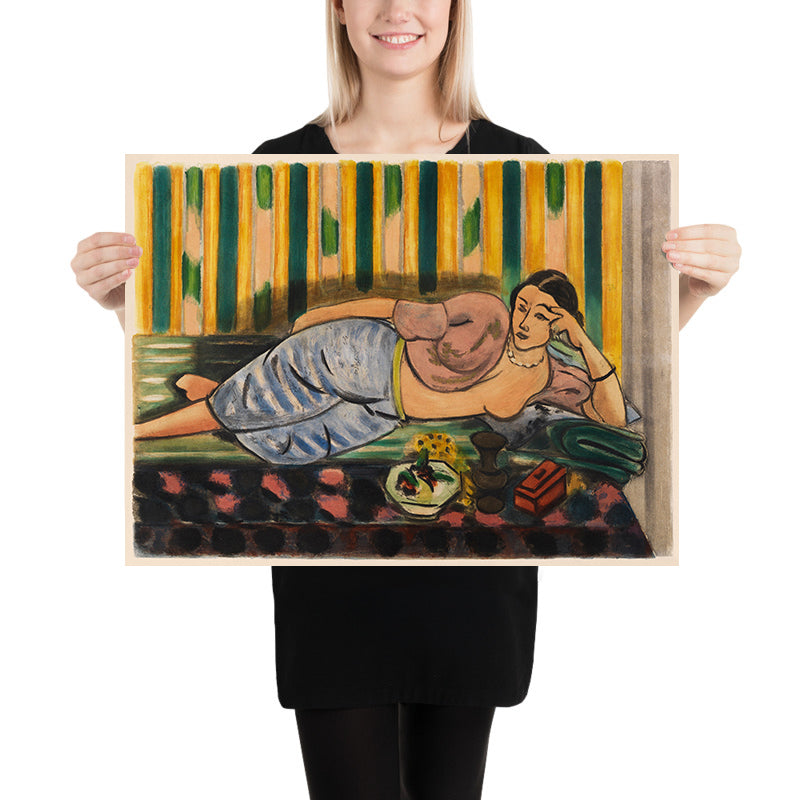 Odaliske mit rotem Kästchen (Odalisque au coffret rouge) von Henri Matisse, 1926 