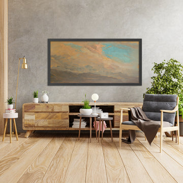 A framed image of 