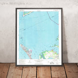 Old Map of Anna Maria, Florida by USGS, 1964 – Tampa Bay, Bradenton & Longboat Pass