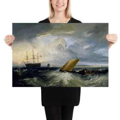 Sheerness as Seen from the Nore by Turner, 1808