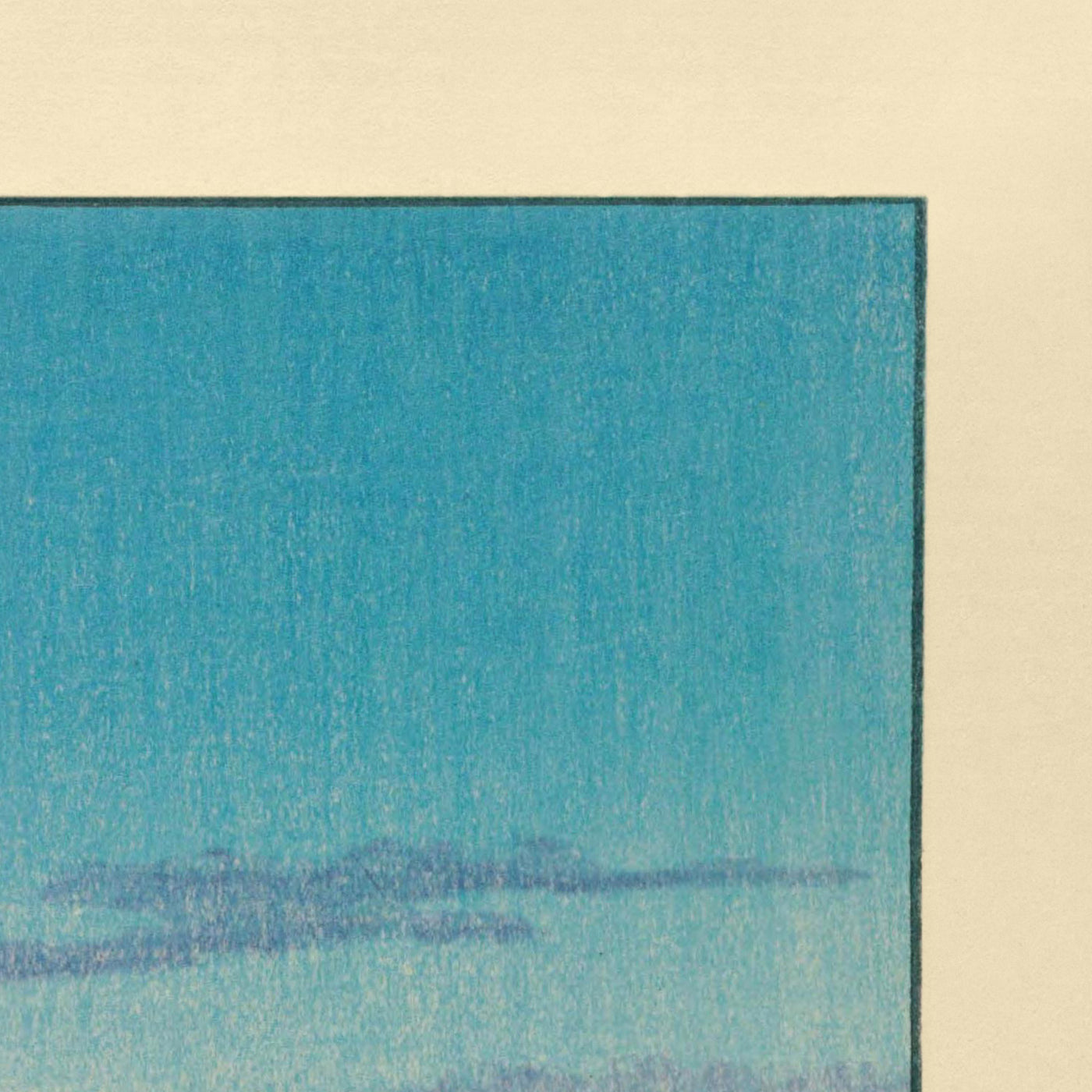Spätherbst in Ichikawa von Hasui Kawase, 1935 