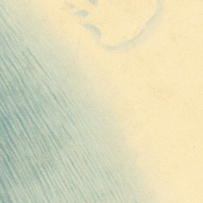 Alte Karte der Kunstformen des Pazifiks von Covarrubias, 1940 