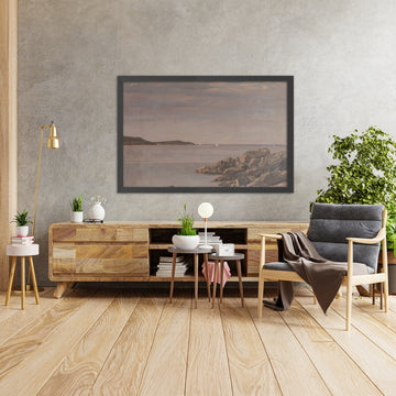 A framed image of 