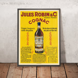 Jules Robin & C° Vintage Cognac Poster, 1913