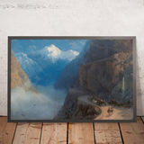 From Mleta to Gudauri by Ivan Konstantinovich Aivazovsky, 1868