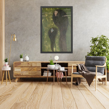 A framed image of 