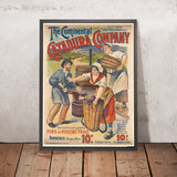 Continental Catadura Company Vintage Wine Poster by J. E. Goossens, 1900
