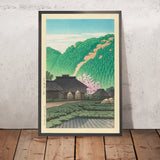 Matin à Nishibira, Izu par Hasui Kawase, 1935 