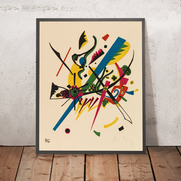 A framed image of 