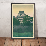 Castello di Nagoya di Hasui Kawase, 1935 