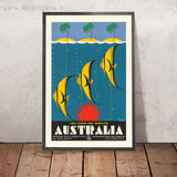 Reiseposter Great Barrier Reef: Australien – Great Barrier Reef, Queensland von Gert Sellheim 