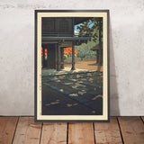 Tempio Heirin-ji a Nobidome di Hasui Kawase, 1952 