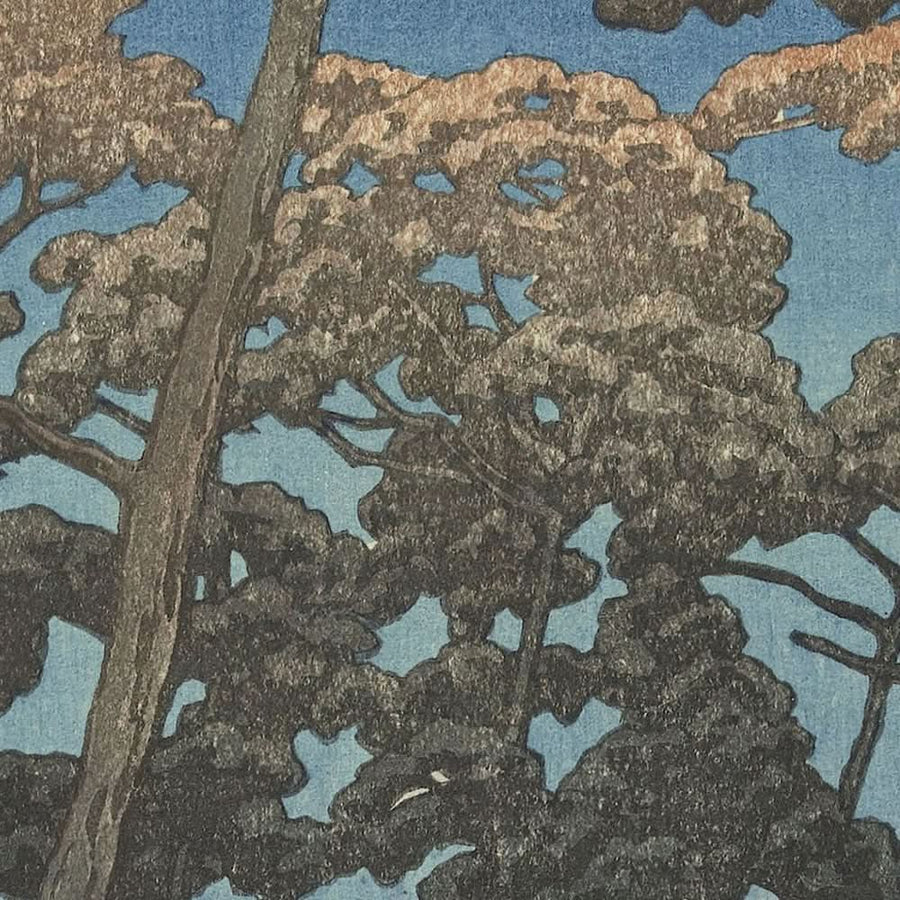 Hikawa Park in Omiya von Hasui Kawase, 1930 
